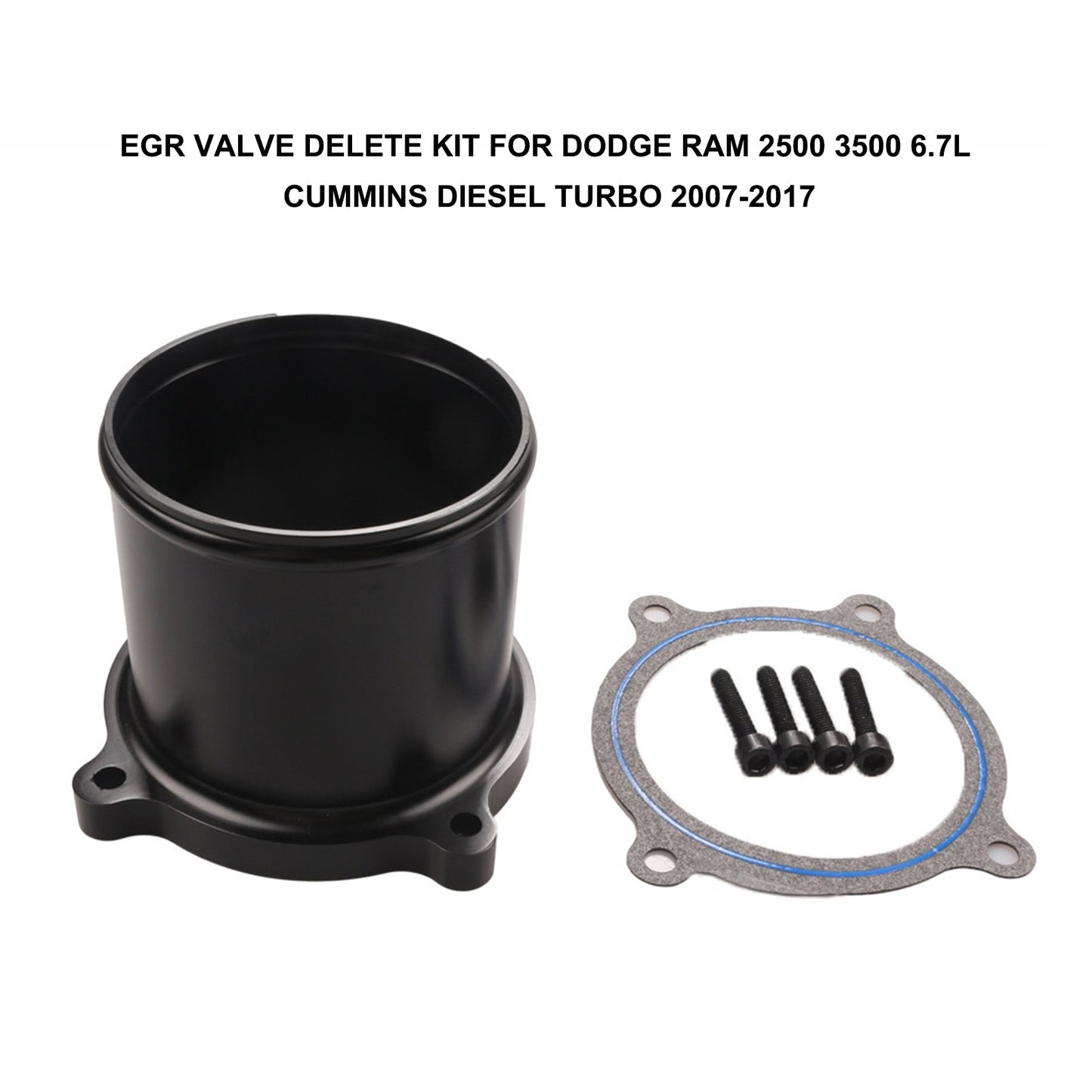 2007-2017 Dodge Ram 2500 3500 6.7L Cummins Diesel Turbo EGR Valve Delete Kit