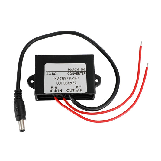 Convertidor reductor de CA-CC, módulo reductor, fuente de alimentación USB, CA 36 V a CC 12 V 3 A