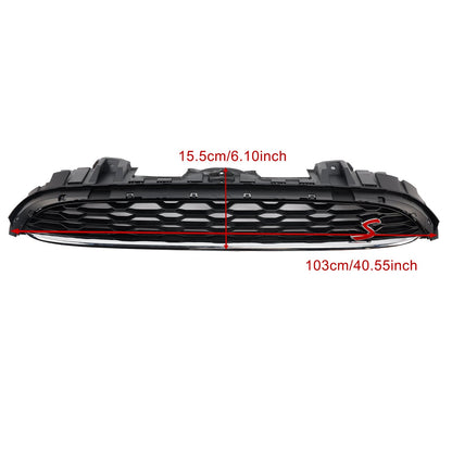 2014-2021 All F55 F56 F57 Model Vehicles Black 51137335528 Front Mesh Grille Grill