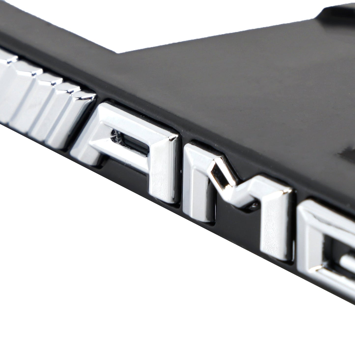 AMG Front Vertical Strip General Grill Emblem For Mercedes-Benz Grille Chrome / Red / Black AMG Decal Badge