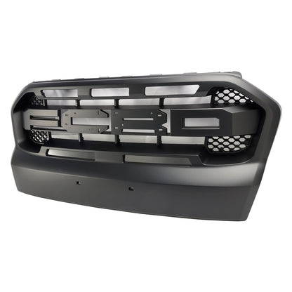 Ford Ranger 2015-2019 T7 Ranger Raptor Style Matt Black Front Bumper Grill