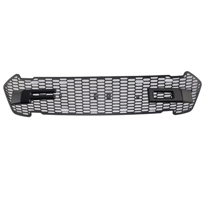 2015-2019 Matte Black Front Bumper Grill Grille Fit Ford Ranger T7 W/LED