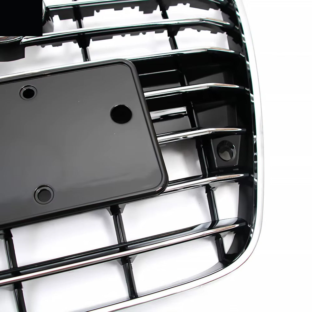 2010-2014 Audi A8 D4 High Quality ABS Chrome Black Front Bumper Grill 4H0853651