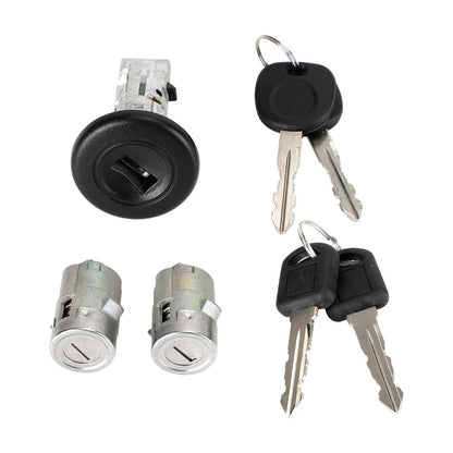 2004-2006 Chevy Avalanche Ignition Switch & Door Lock Cylinder With 2 Keys 707835 706592 598007