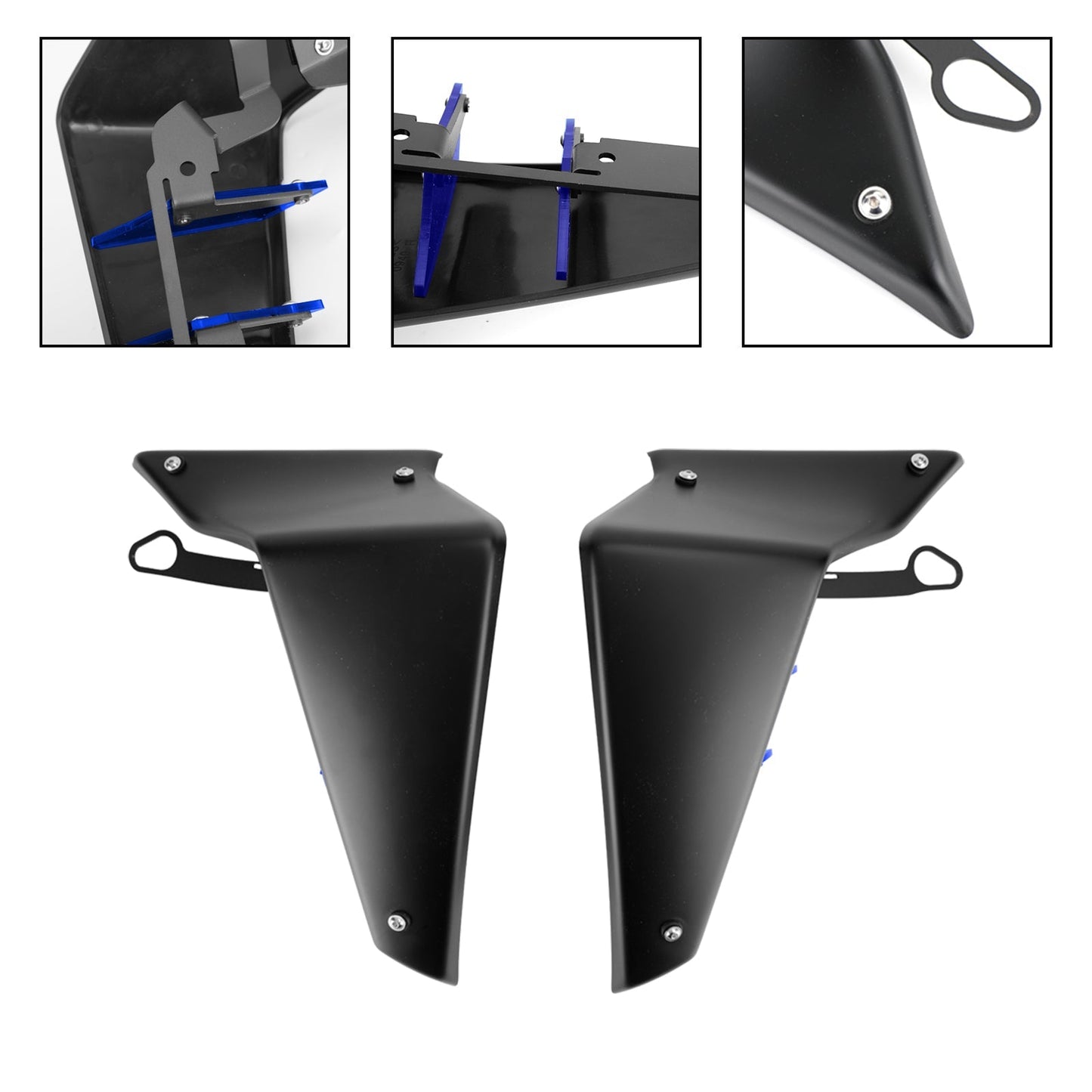 Déflecteurs d'ailes aérodynamiques latéraux pour YAMAHA MT-09 SP FZ09 2021-2022