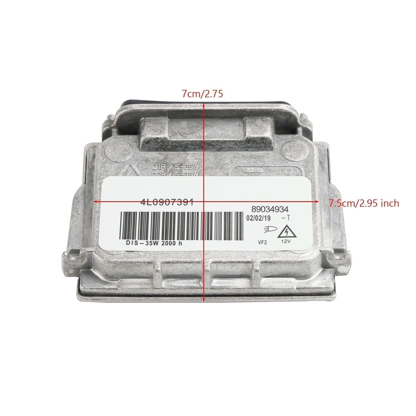 Module de commande de ballast de phare au xénon 6G pour Seat Altea 5P1 2004-2011 89034934 043731