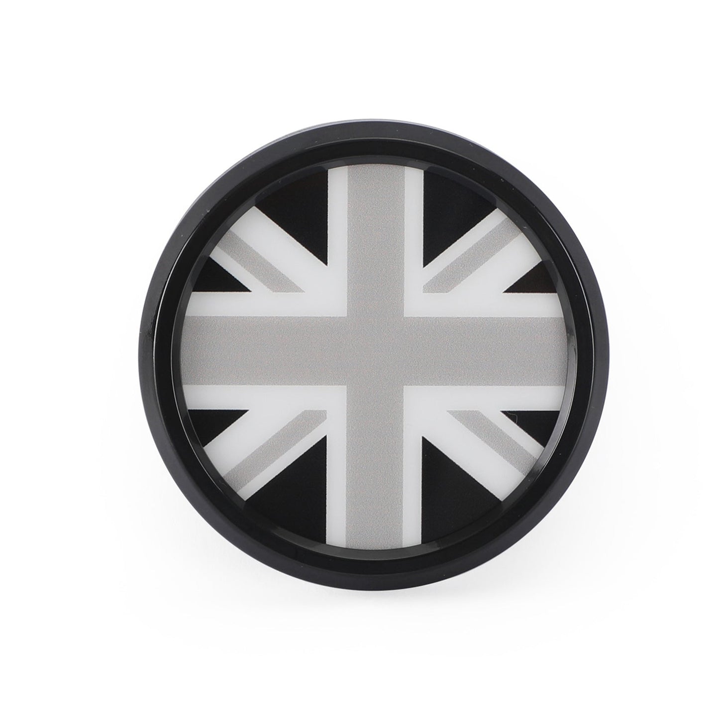 Emblème de calandre avant BMW MINI Cooper noir et blanc avec drapeau britannique