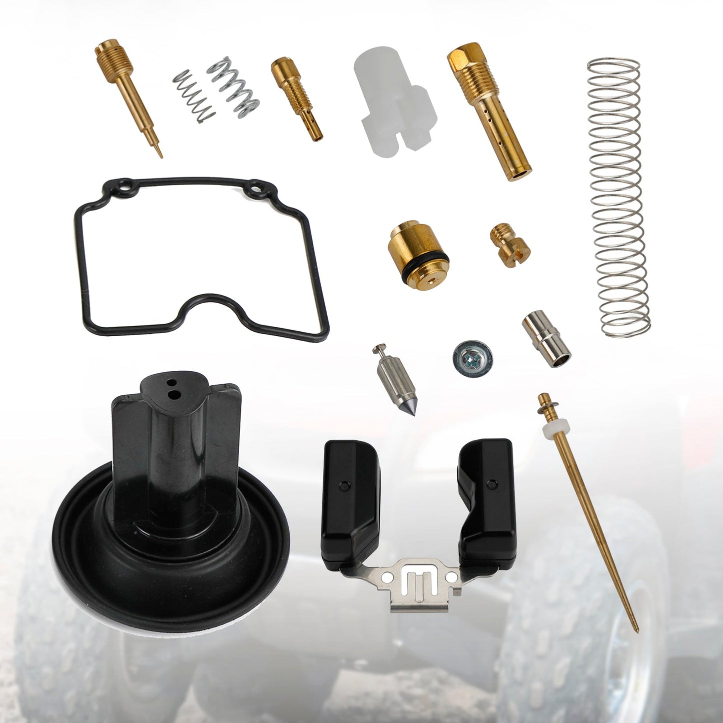 Kit de reparación y reconstrucción de carburador para ATV de 250 cc, ATV250, EN250, JS250, QM250GY, GXT250, GP200, GP250