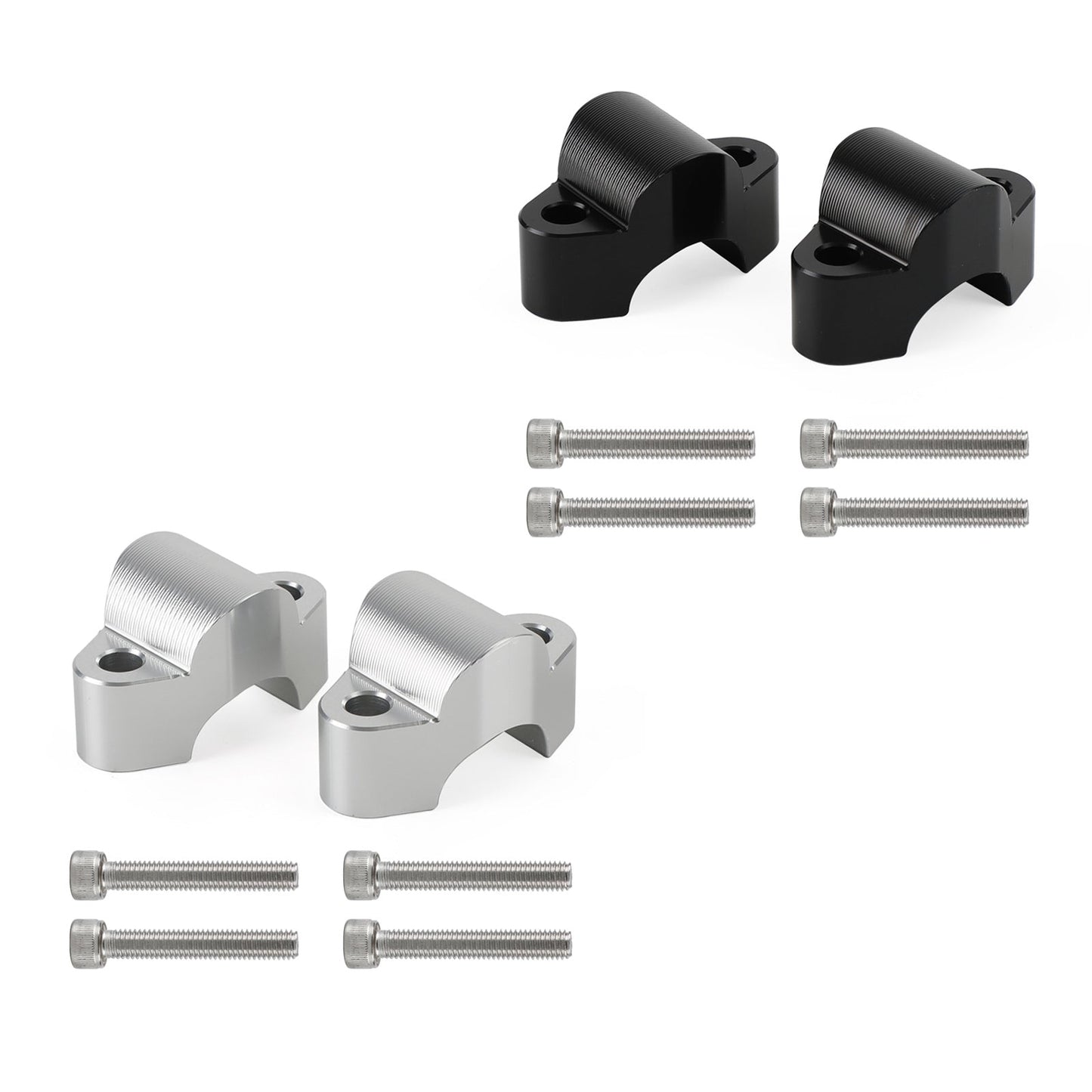 Abrazaderas de aluminio para elevadores de manillar CFMOTO 800MT 800 MT 2021 2022