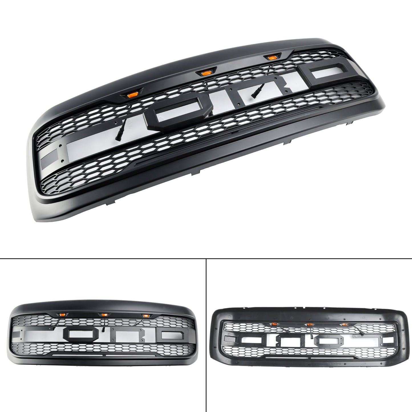 Raptor Style Grill Grille Fit Ford F250 F350 F450 F550 1999-2004 Super Duty