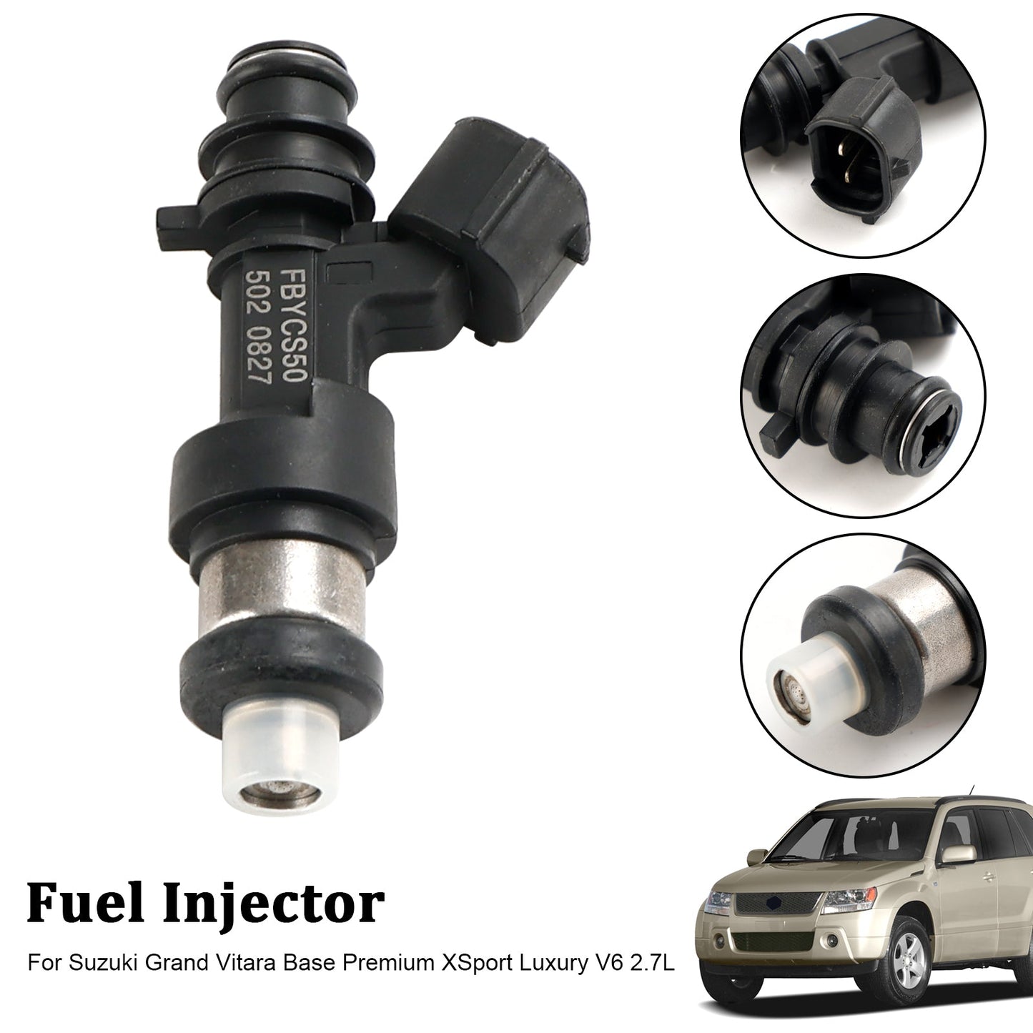 Injecteur de carburant Suzuki Grand Vitara Base Premium XSport Luxury V6 2,7 L 15710-66J00 FBYCS50