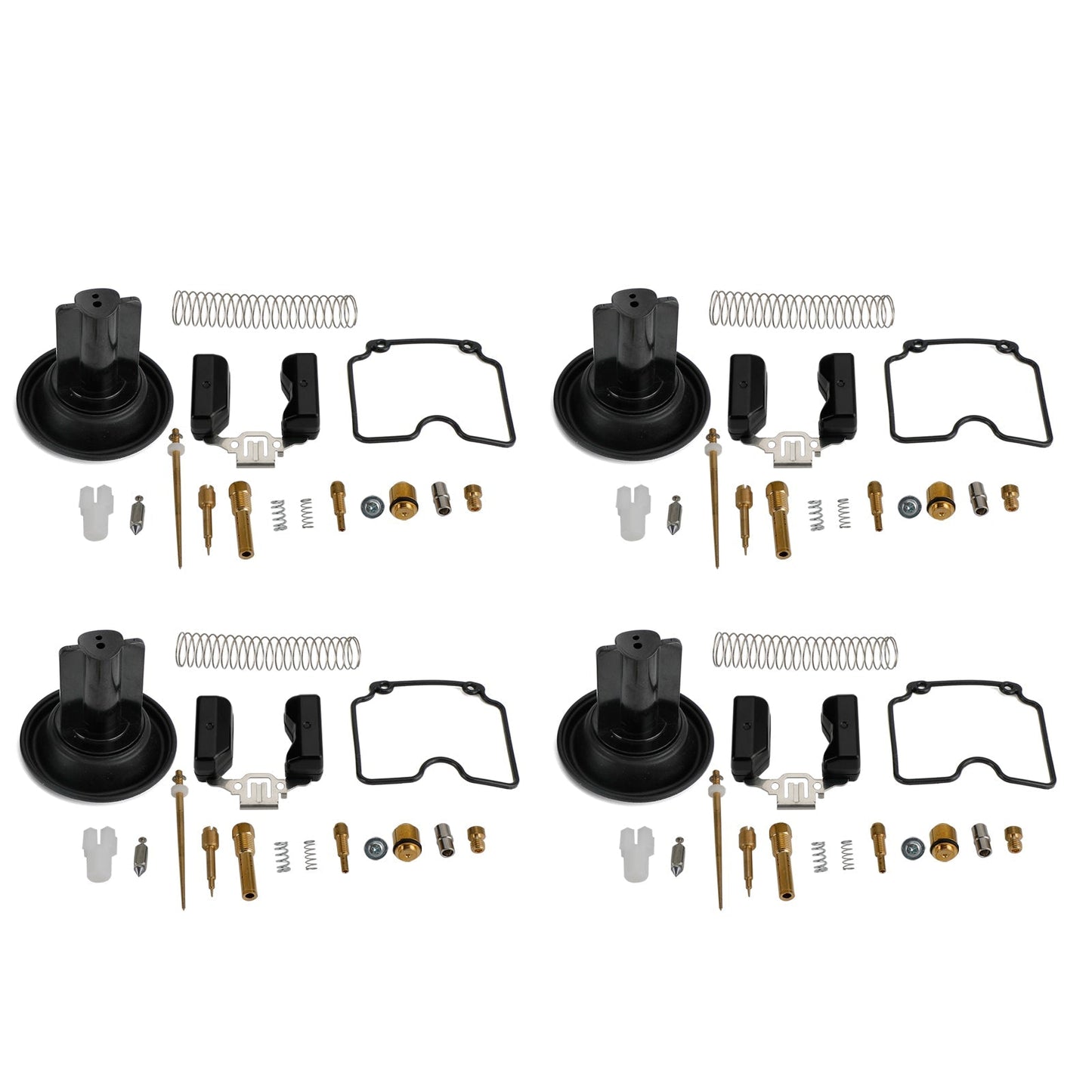 Kit de reparación y reconstrucción de carburador de 4 piezas para ATV, ATV250, EN250, GP200, GP250 y MV30 de 250 cc