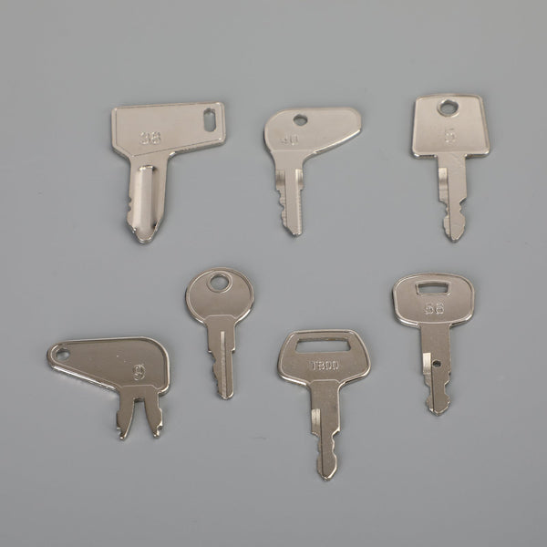 Juego de llaves de encendido para maquinaria de construcción pesada (35 unidades) para Cat Case JD Komatsu