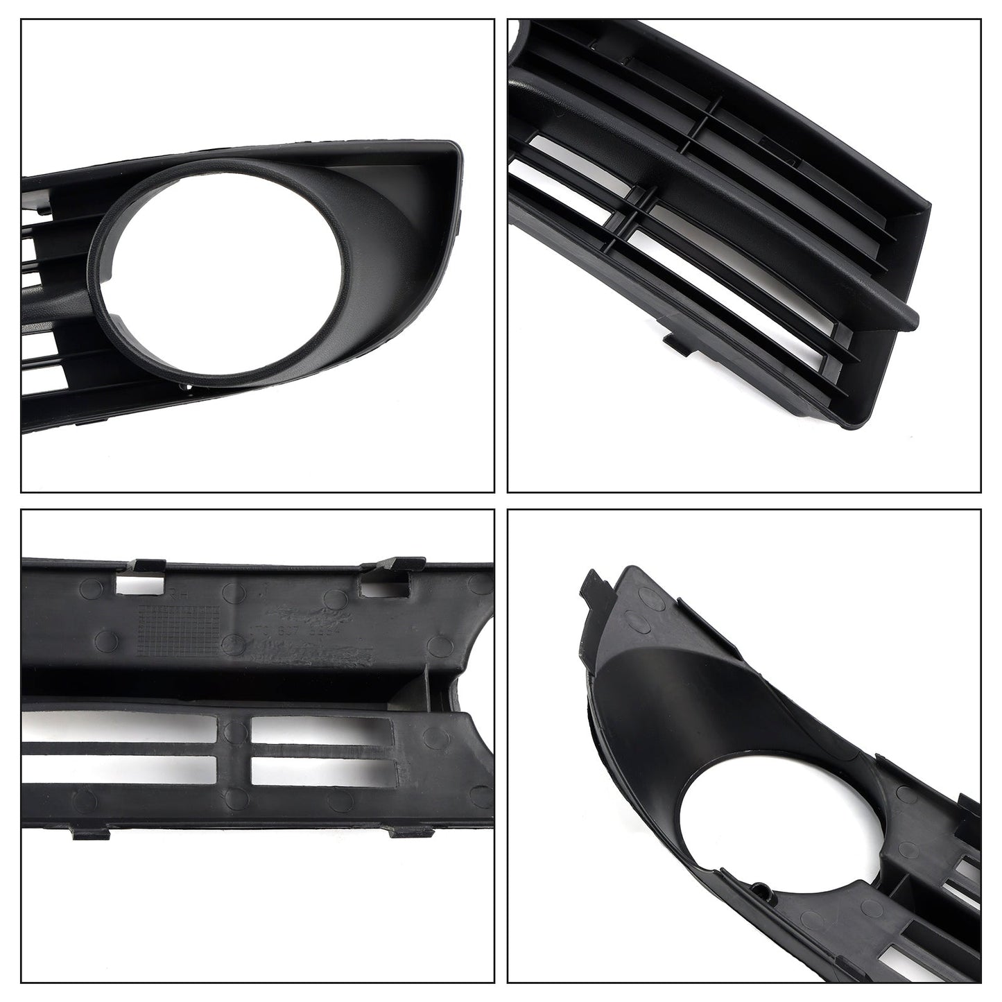 2003-2006 Volkswagen Caddy Front Bumper Foglight Grille 1T0807666A 1T0807665A