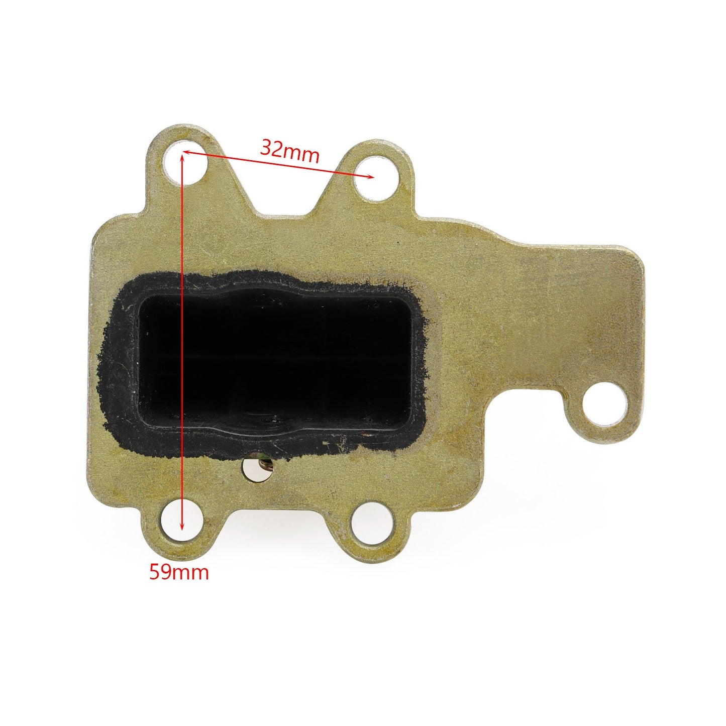 Conjunto de válvula de láminas 677-13610 para motores fueraborda Yamaha de 6 HP, 8 HP, 6B, 8B, Parsun T6 y T8