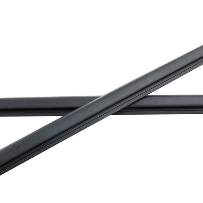 2008-2017 For Dodge Challenger 2pcs Front Door Window Belt Weatherstrip 55399123AG 55399122AG