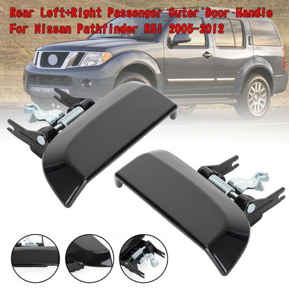 2005-2012 Nissan Pathfinder LE 4.0L V6 82607-EA502 Rear Passenger Outer Door Handle