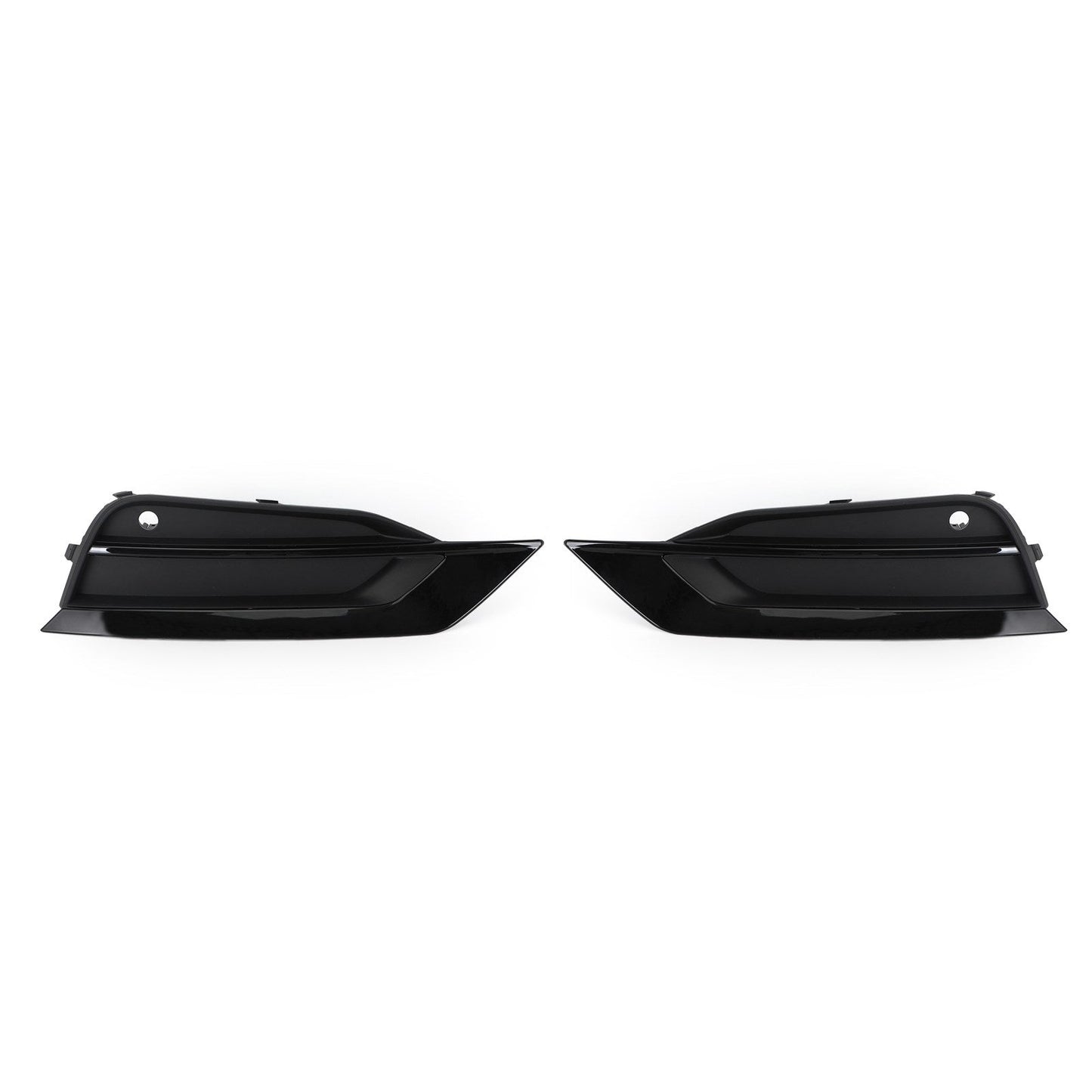 VOLVO S90 V90 2016-2019 Pair Bumper Lower Grille Gloss Black 31425447 31425446 Generic