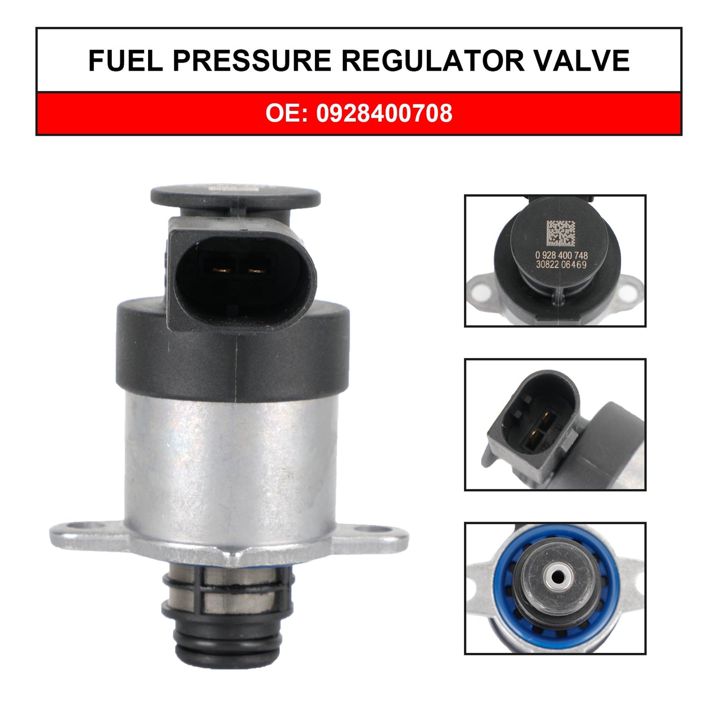 Válvula reguladora de presión de combustible para Audi Q5 8R SUV (2008-2016) 0928400748 0928400708 462C00985