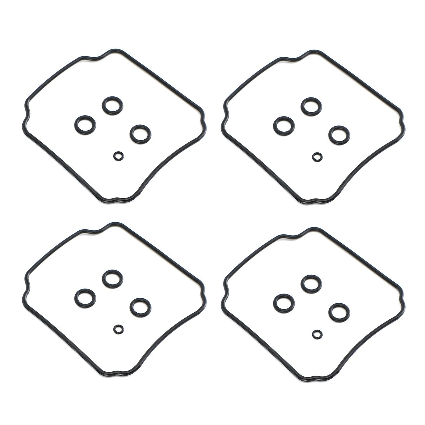 Kit de reparación y reconstrucción de carburador 4X compatible con Yamaha FZR400(1WG)R/RR 88-1990