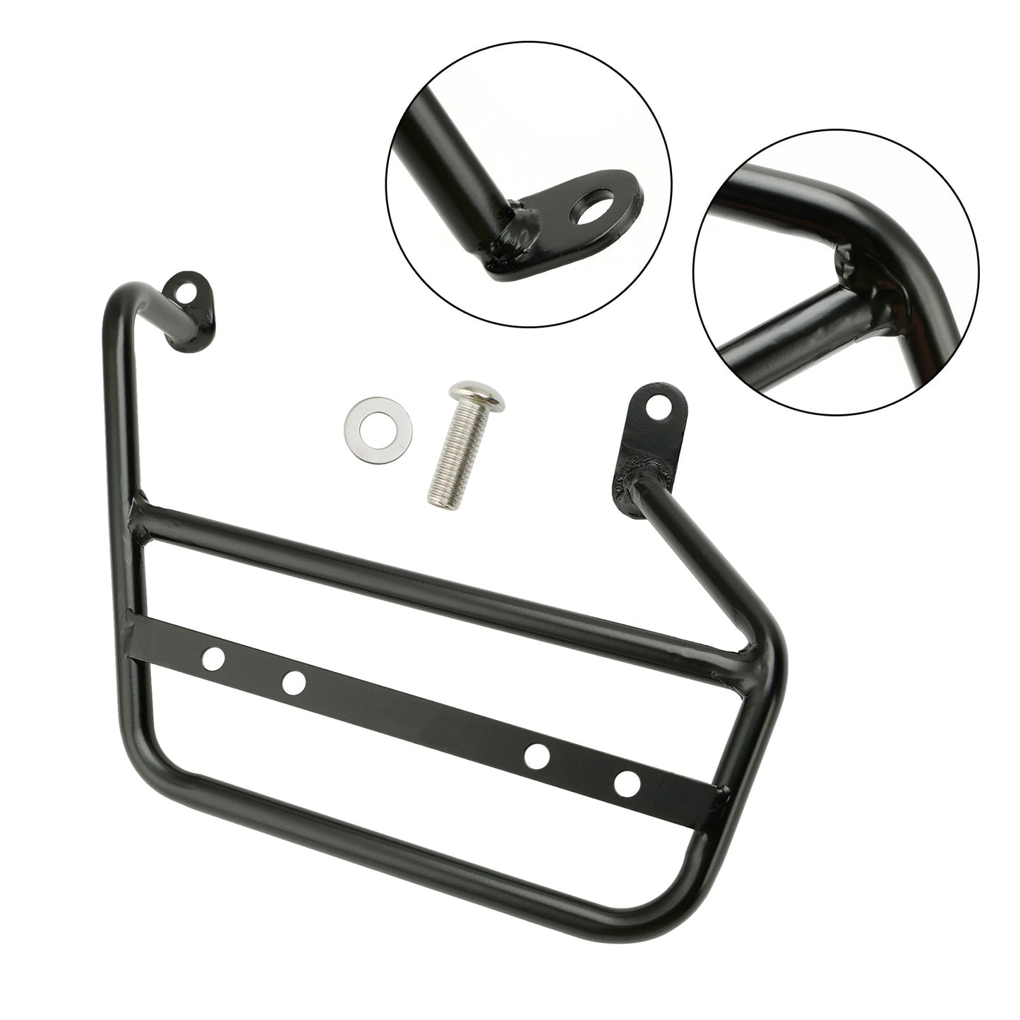 17-23 HONDA CB2200 EX RS Side Saddle Bag Mounting Bracket Black Right