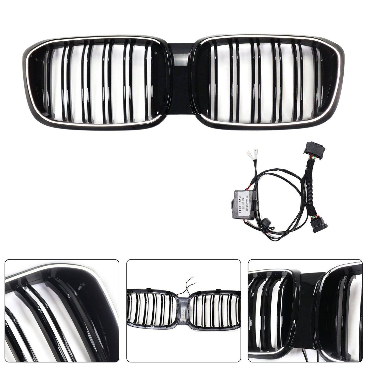 2018-2021 BMW X4 G02 X3 G01 G08 Pre LCI 51138469959 Front Kidney Mesh Grille Grill