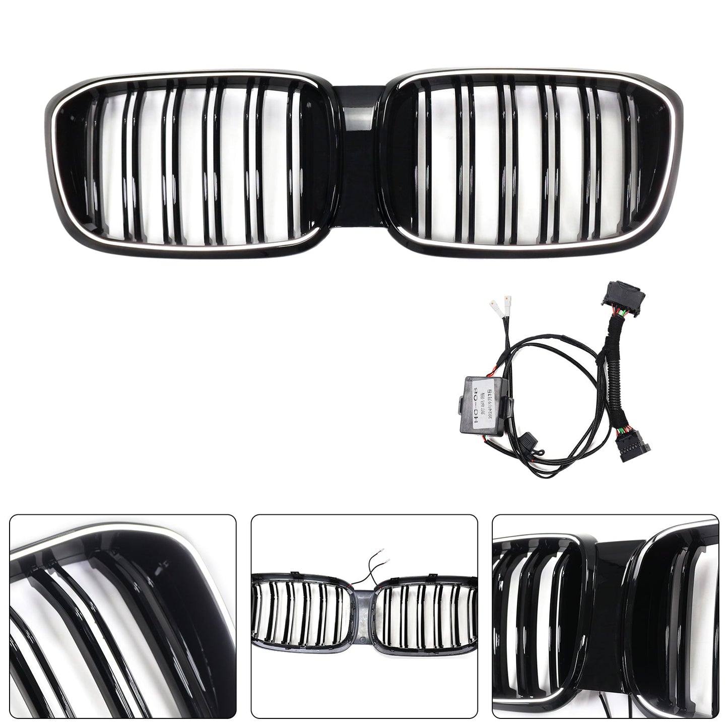 2018-2021 Front Kidney Mesh Grille Grill Fit BMW X4 G02 X3 G01 G08 Pre LCI