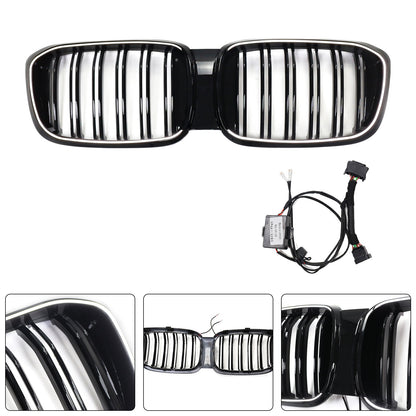 2018-2021 Front Kidney Mesh Grille Grill Fit BMW X4 G02 X3 G01 G08 Pre LCI