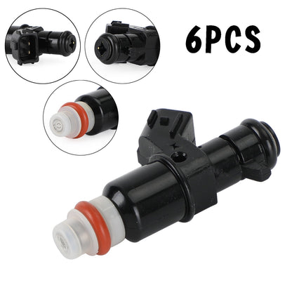 6PCS Fuel Injectors 16450-RCA-A01 Fit 2003-2006 Acura MDX 3.5L