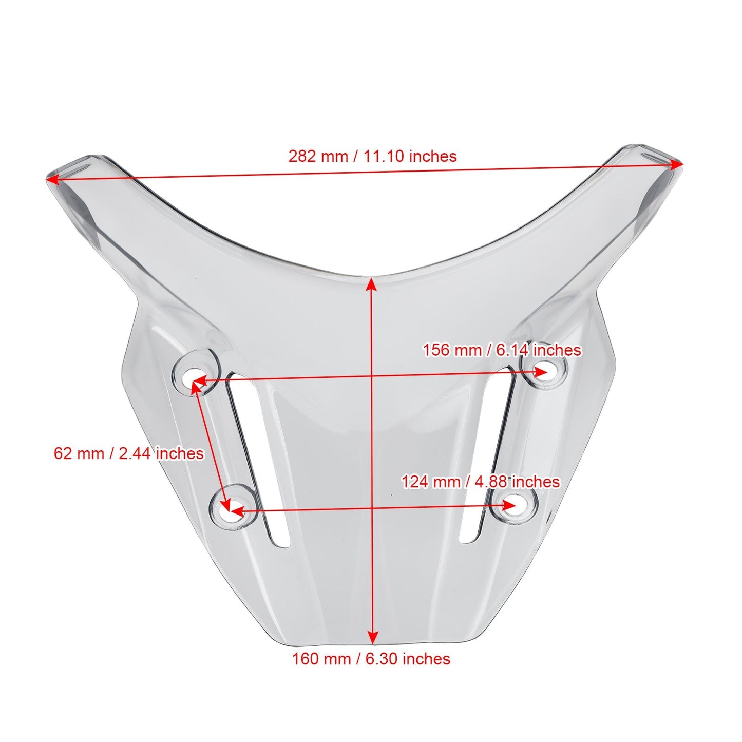 ABS Motorcycle Windshield WindScreen fit for YAMAHA MT-09 MT 09 2021-2023