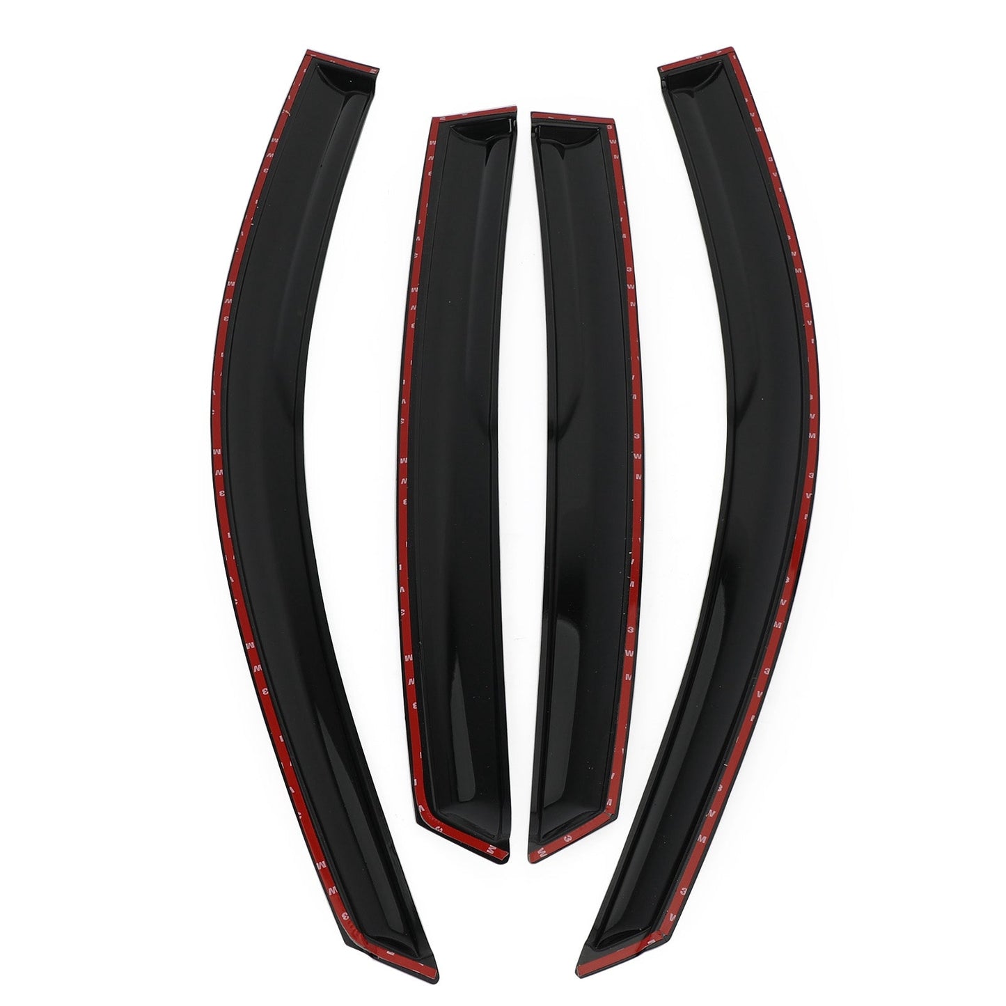 4 viseras laterales para ventilación de ventanas Honda Accord 2018+, deflectores de sol y lluvia