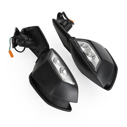 Left & Right Side Rear View Mirror Indicator For Kawasaki Ninja ZX10R 2016-2020