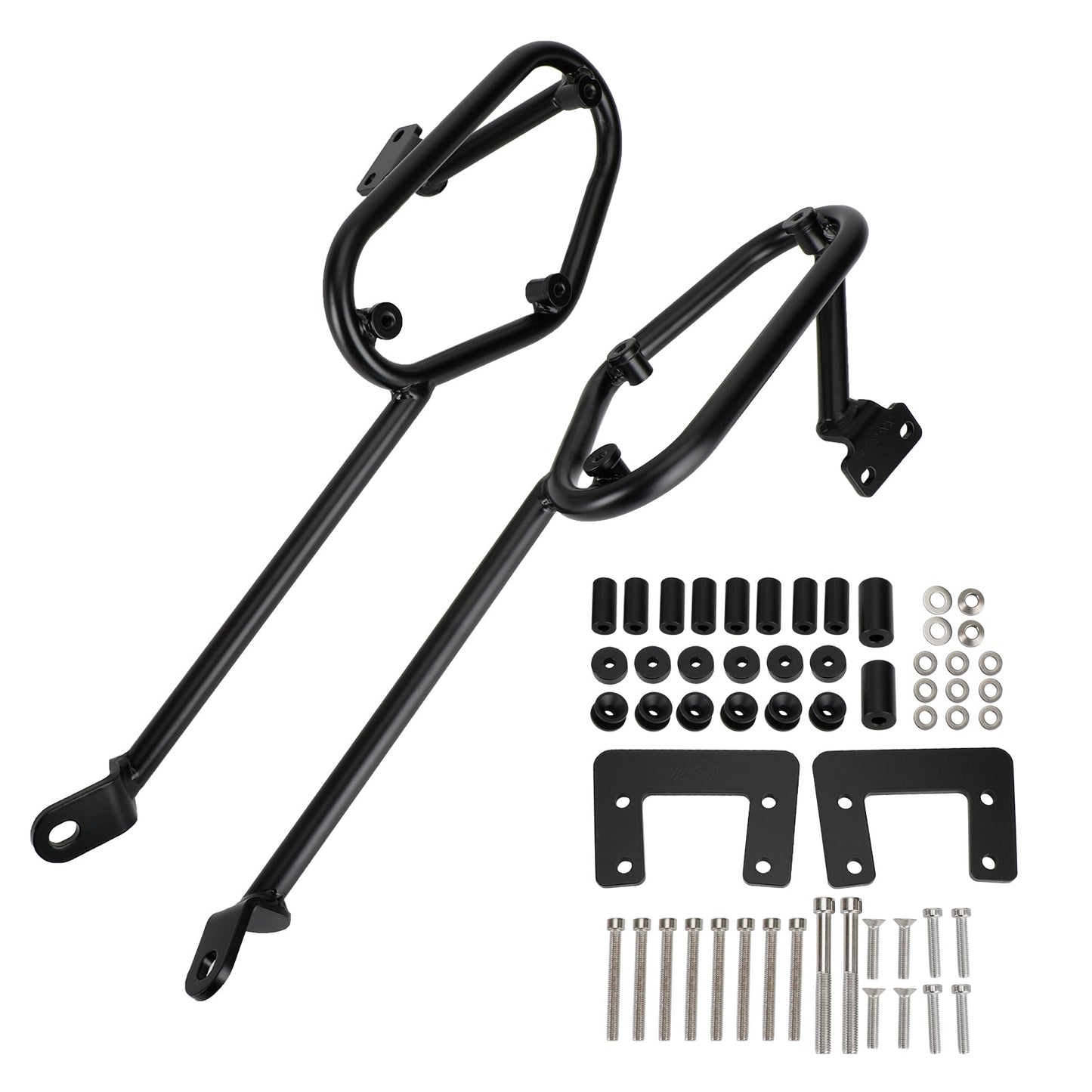 Luggage Rack Side Saddle Bag Mount Bracket Fit For For Yamaha Mt-07 18-22 19 20 21