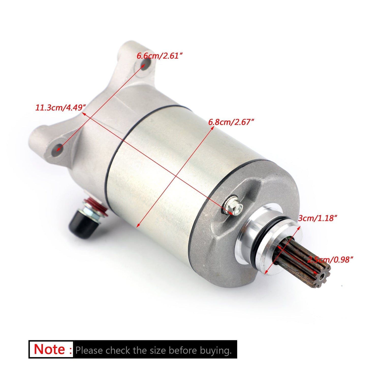 Electric Starter Motor for Polaris Magnum 325 Ranger 500 425 Sportsman 3084981 Assosary