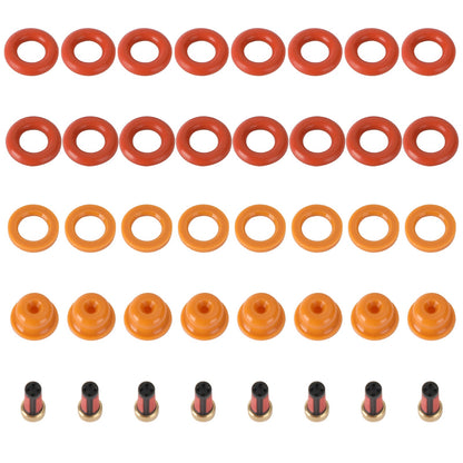 1990-1995 Ford E-150 Econoline Club Wagon 5.0L/5.8L V8 8 set Fuel Injectors Rebuild Repair Kit 0280150943