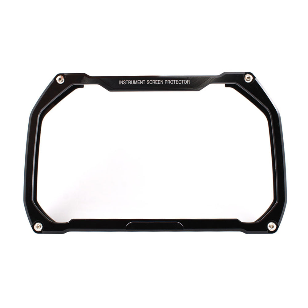 Cubierta protectora de aluminio para velocímetro, color negro, compatible con BMW R1200 Gs 18-20 R1250 Gs 19-20, color rojo