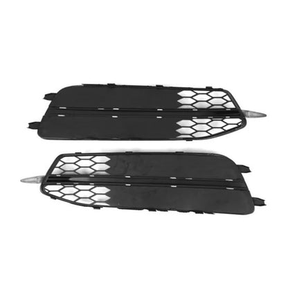 2012-2014 Audi A6 C7 S-Line 2X Car Front Bumper Fog Light Grilles