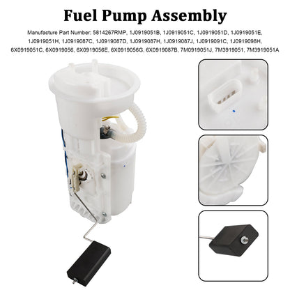 2006-2015 SKODA ROOMSTER (5J7) 1.2L 1.4L 1.6L Fuel Pump Module Assembly 5814267RMP