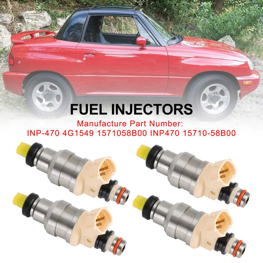 Injecteurs de carburant 4G1549 1571058B00 INP470 pour Chevrolet Tracker 1998