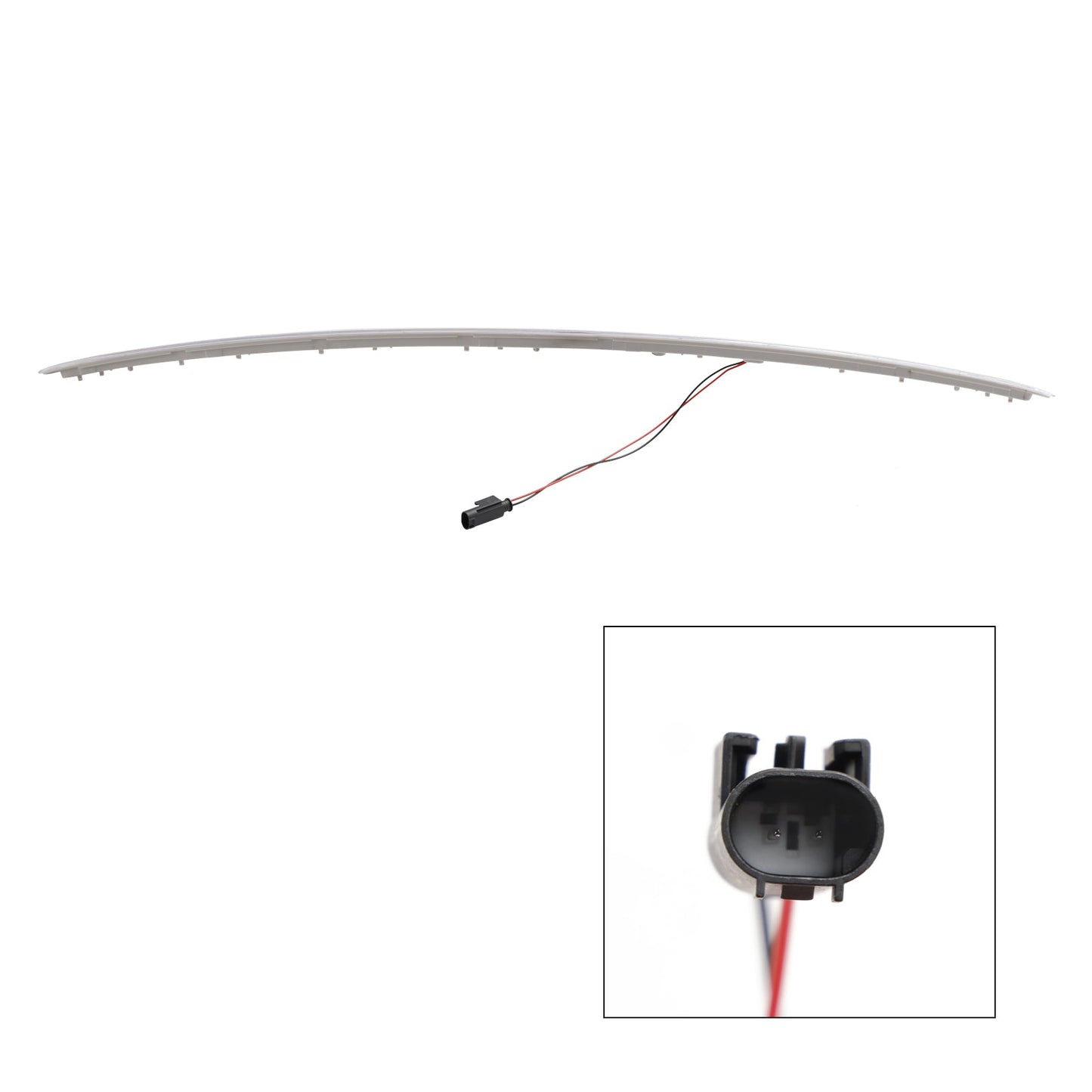 Troisième feu stop avec lentille transparente pour Mini Cooper Clubman R55 Wagon 2007-2014 63252755613