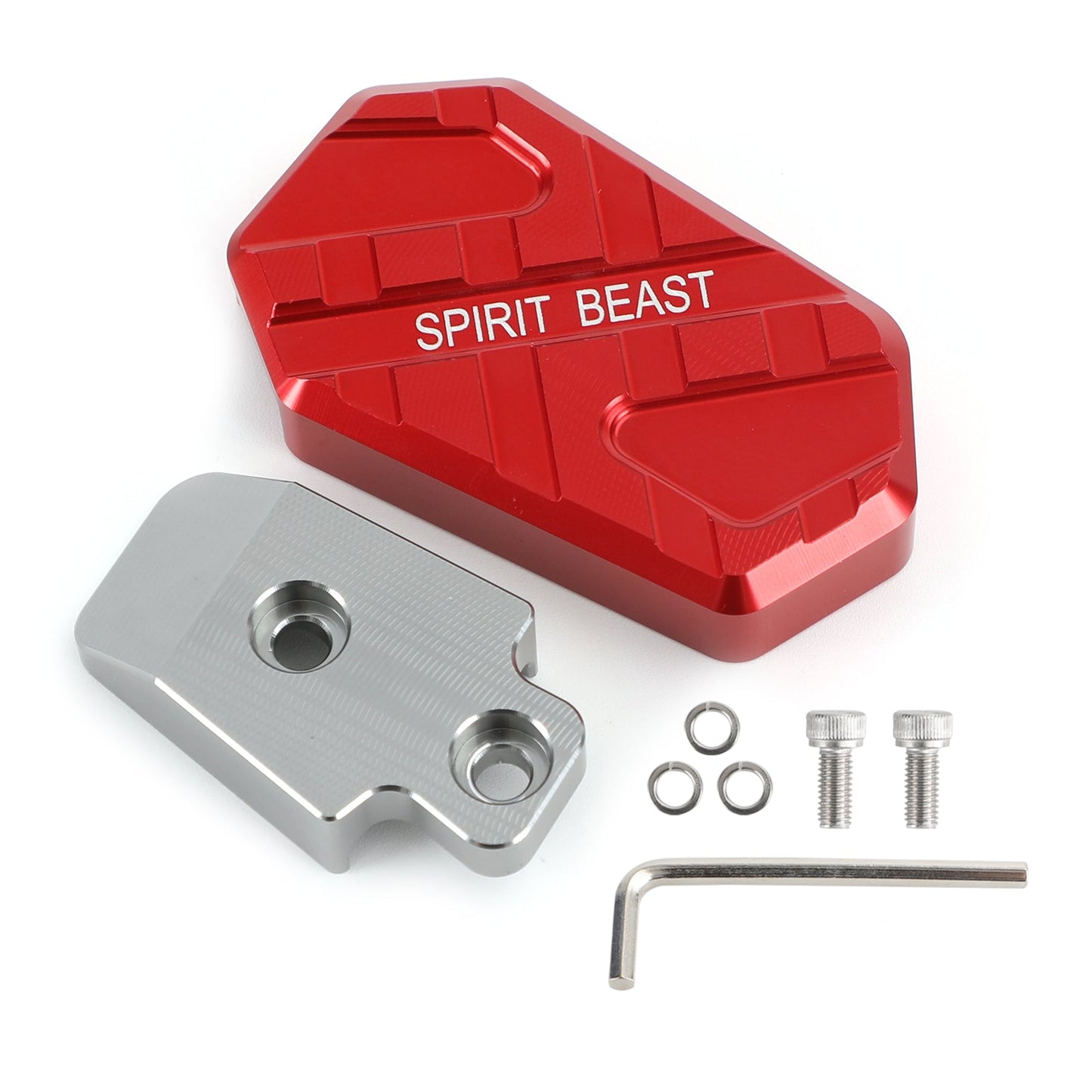 Extensión De Pedal De Freno De Aluminio Ampliadora De Clavijas Para Honda Cm 300 Rebel 2021 Titanio