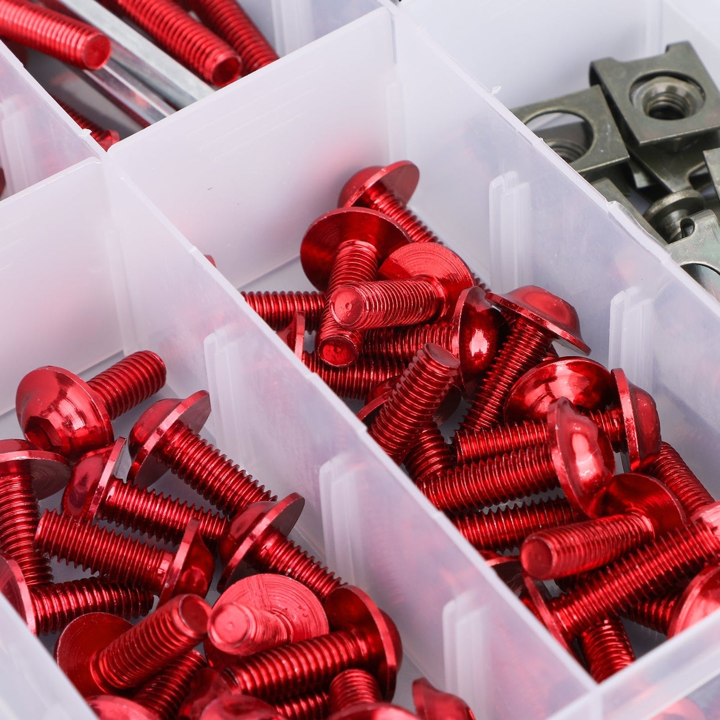 Honda Yamaha Suzuki Kawasaki 177PCS Fairing Bolt Kit Bodywork Screws