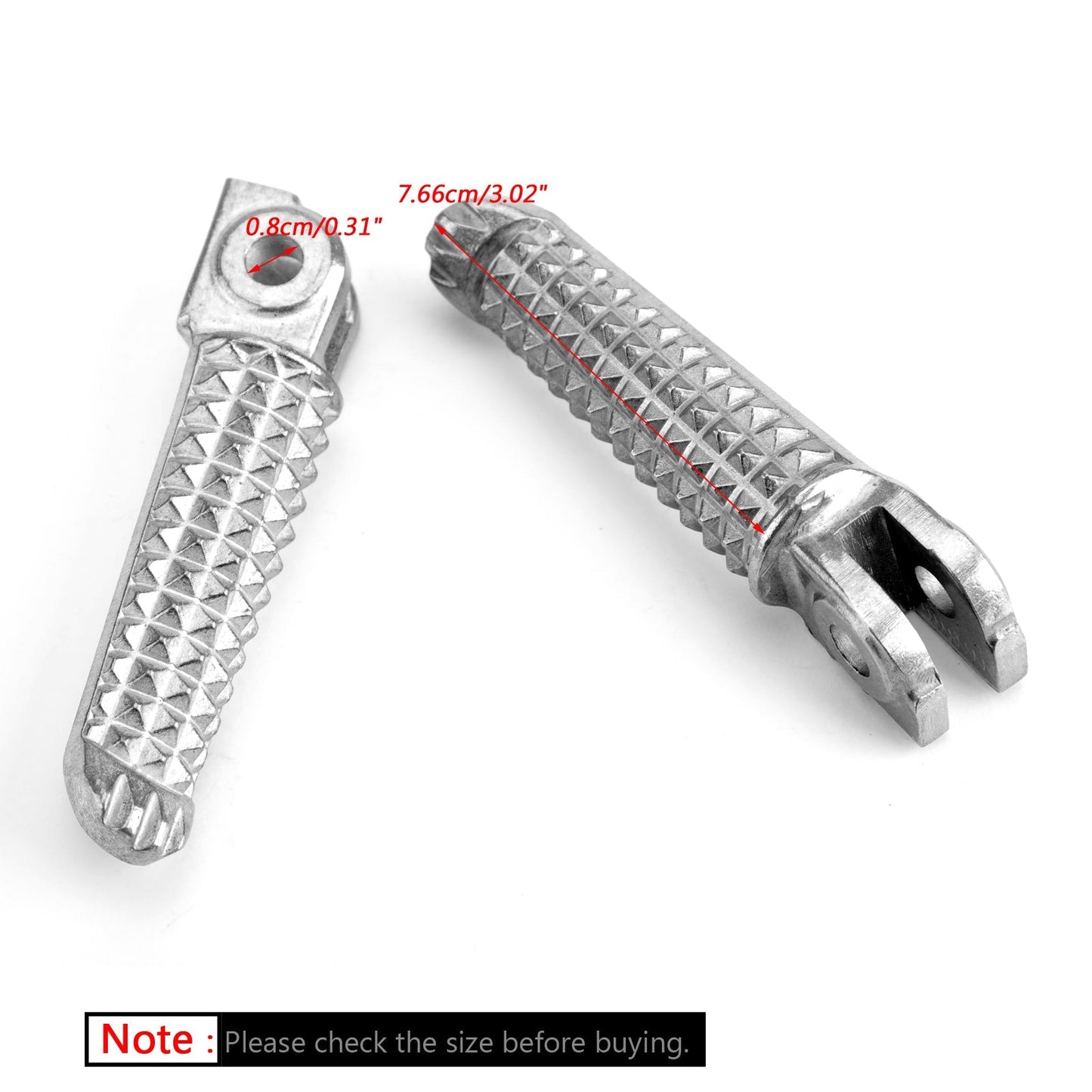 Repose-pieds avant pour Yamaha YZF R1 1998-2014 R6 1999-2014 R6S 03-08