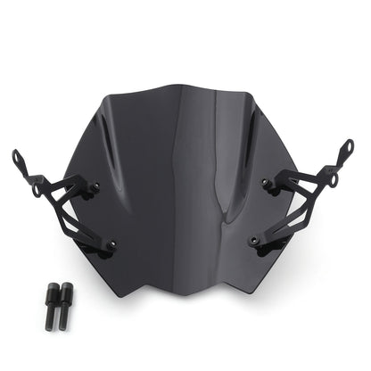 New Motobike ABS Plastic Windshield Windscreen For BMW G310R 2017-2022 Black