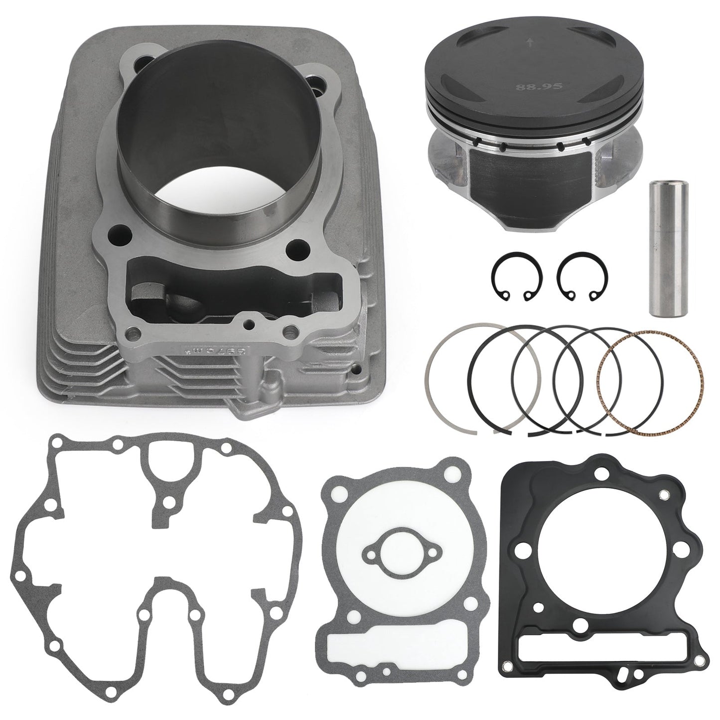 Kit de reconstruction de cylindre haut de gamme pour Honda XR400R 440 cc, 89 mm, gros alésage, 1996-2004