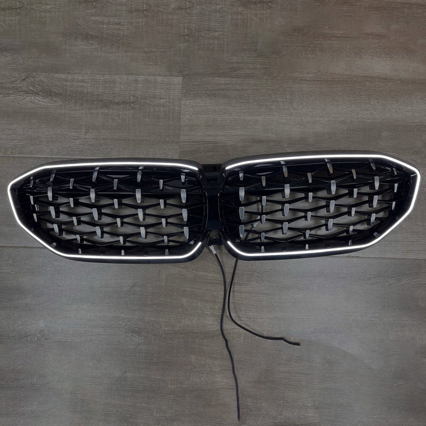 2019-2022 Chorme Diamond Kidney Grille Grill 51138072085 Fit BMW 3 Series G20