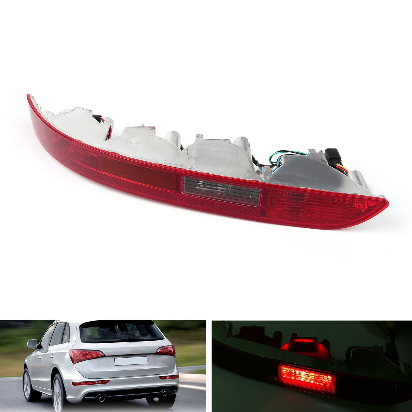 L/R Rear Lower Tail light Reverse Lamp Bumper Light 2009-2015 Audi Q5
