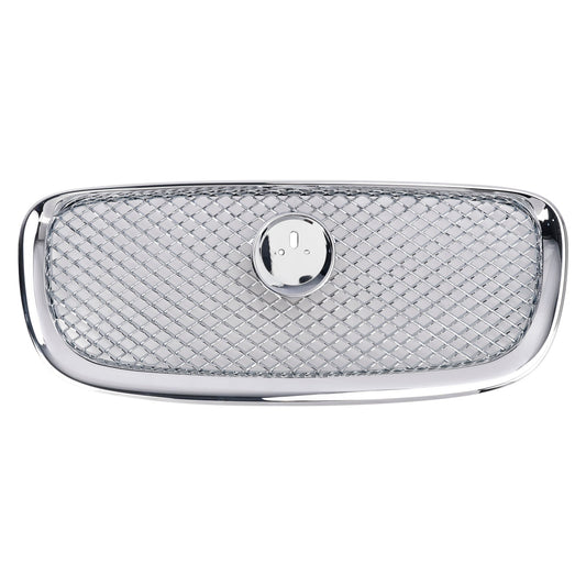 2012-2015 Jaguar XF XF-R Style Front Bumper Grill Grille Chrome