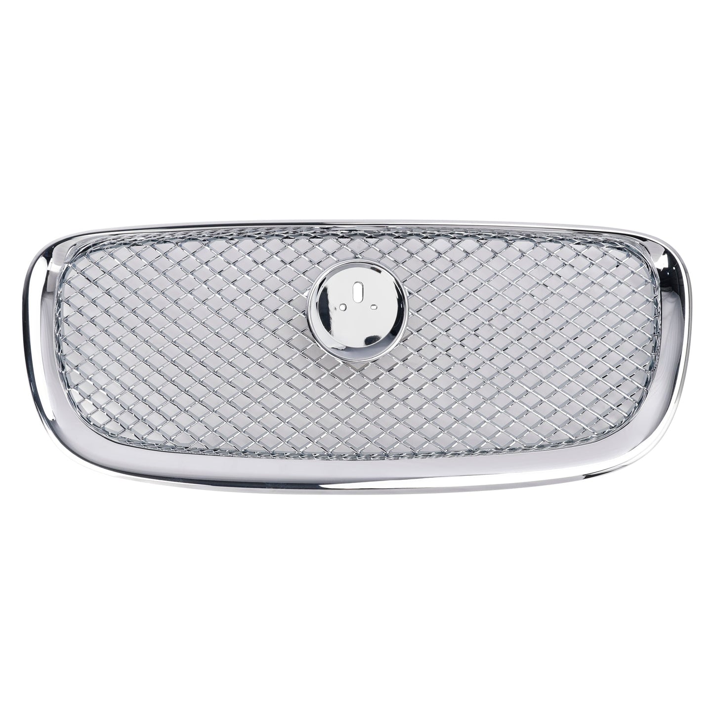 2012-2015 Jaguar XF XF-R Style Grille Front Bumper Replacement Chrome Grille