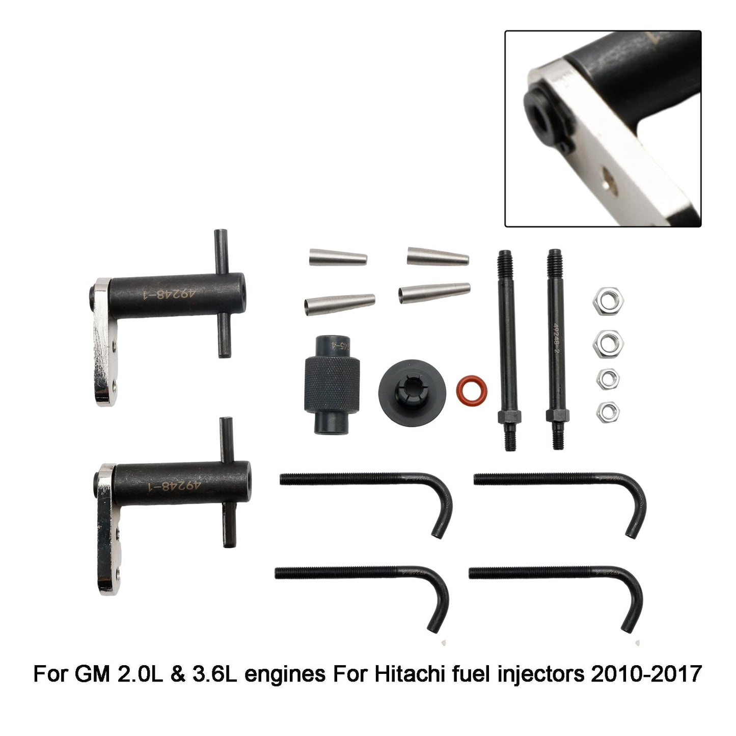 Outils de démontage et de réparation de joints d'assemblage de rail d'injecteur de carburant GM Engines GM245 6706